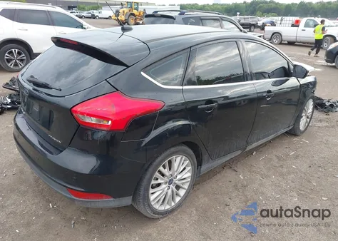2018 Ford Focus Titanium from USA, damaged, VIN 1FADP3N22JL283337